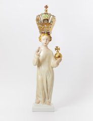 Infant Jesus of Prague Porcelain Statue 57cm / 22.44in