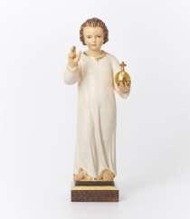 Pražské Jezulátko dřevěné 23cm / 9.06in