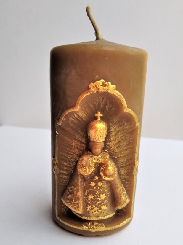 Beeswax Candle 9cm / 3.54"