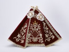 Šaty 39cm / 15.35in – vínové