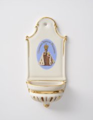Kropenka porcelánová s Pražským Jezulátkem - malá