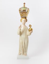 Infant Jesus of Prague Porcelain Statue 57cm / 22.44in