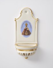 Kropenka porcelánová s Pražským Jezulátkem - malá