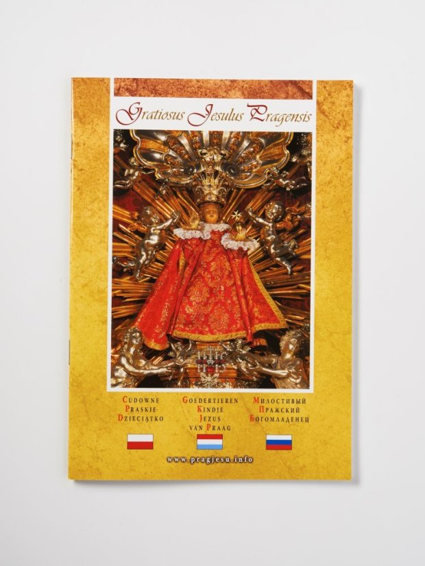 Yellow Booklet – Gratiosus Jesulus Pragensis - Languages: Portugal + Polish + Russian