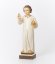 Infant Jesus of Prague Wooden Statue 23cm / 9.06in - Colour: Dark