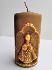 Beeswax Candle 9cm / 3.54"