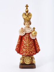 Infant Jesus of Prague Wooden – Arenzano 15cm / 5.90in