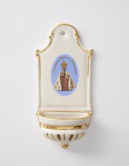 Kropenka porcelánová s Pražským Jezulátkem - malá