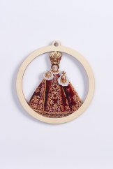 Infant Jesus of Prague Ornament - Round