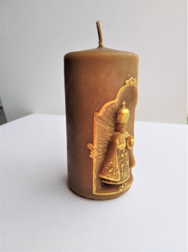 Beeswax Candle 9cm / 3.54"